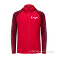 Lichtgewicht heren polyester pullover hoodie sportjack